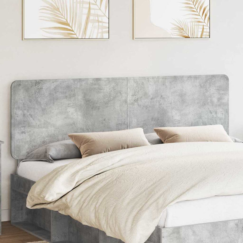 Headboard, King, Concrete Grey