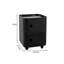 Lineysha Tray Top Wheel End Table