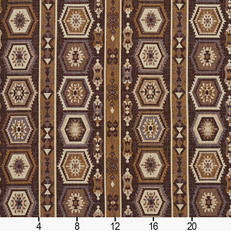 Tissu de texture sud-ouest, Brun/beige