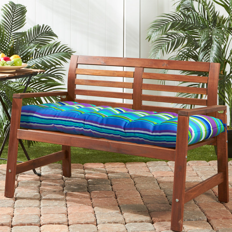 Seat Cushion, 10.16cm H x 109.22cm W x 45.72cm D