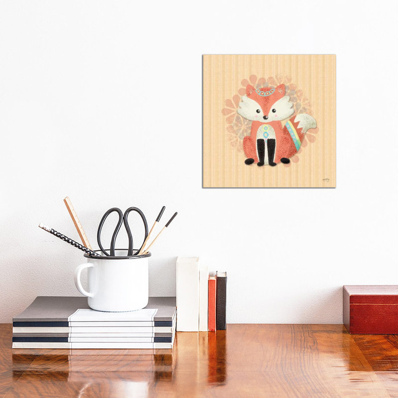 Woodland Babies II by Noonday Design - Wrapped Canvas Gallery-Wrapped Canvas Giclée, 30.48 cm H x 30.48 cm W