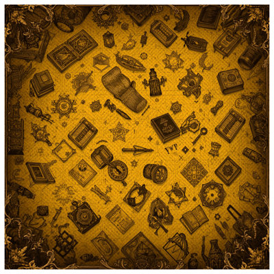 Rideaux de douche Steampunk Collage Illustration