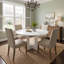 with Iron Base Dining Table