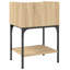 Shabari 40.5cm W Iron Bedside Table-1924250999-1889720837