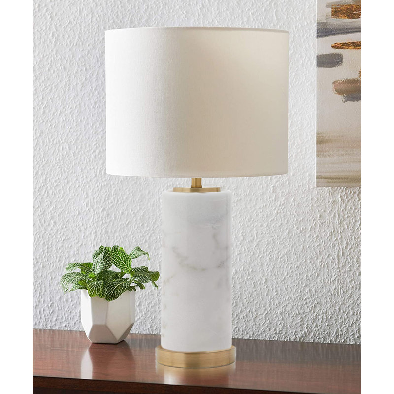 Lampe de table en marbre