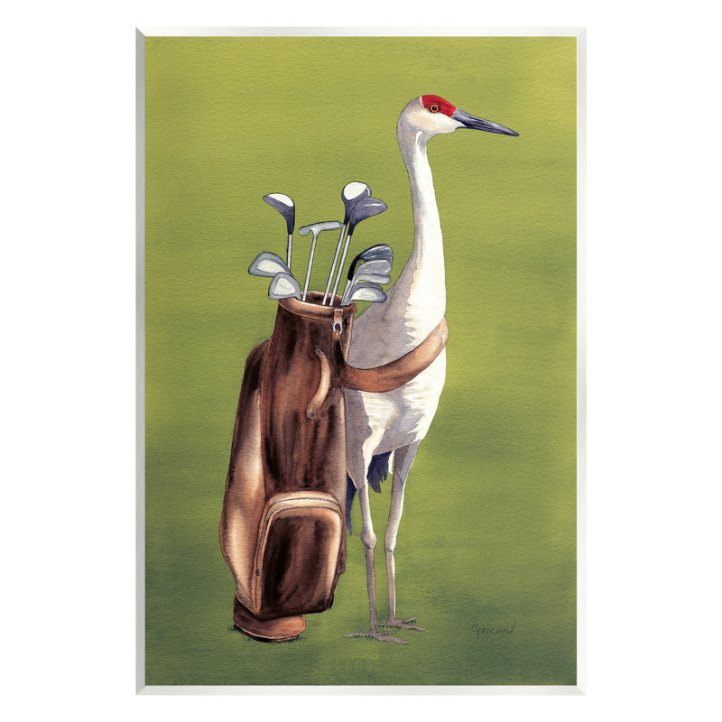 «Crane» par Christine Reichow, H 19 po x l 13 po