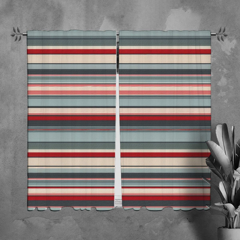 Laurece Room Darkening Curtain Pair, 40" W x 61" L