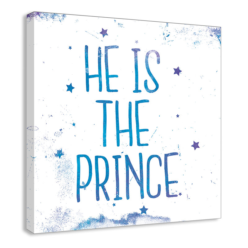 Art sur toile le Prince, H 12 po x l 12 po x P 1,5 po