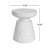 Outdoor Travertine Side Table, Patio Table-1920604144-1920604147