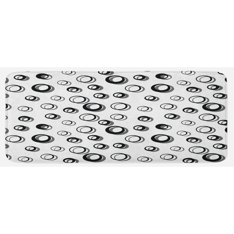 Tapis de cuisine circle