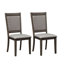 Chaise d'appoint rembourrée Larzelere (ensemble de 2)