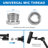 Mount-It Adjustable Microphone Boom Arm Suspension Scissor Stand For Studio and Gaming Microphones