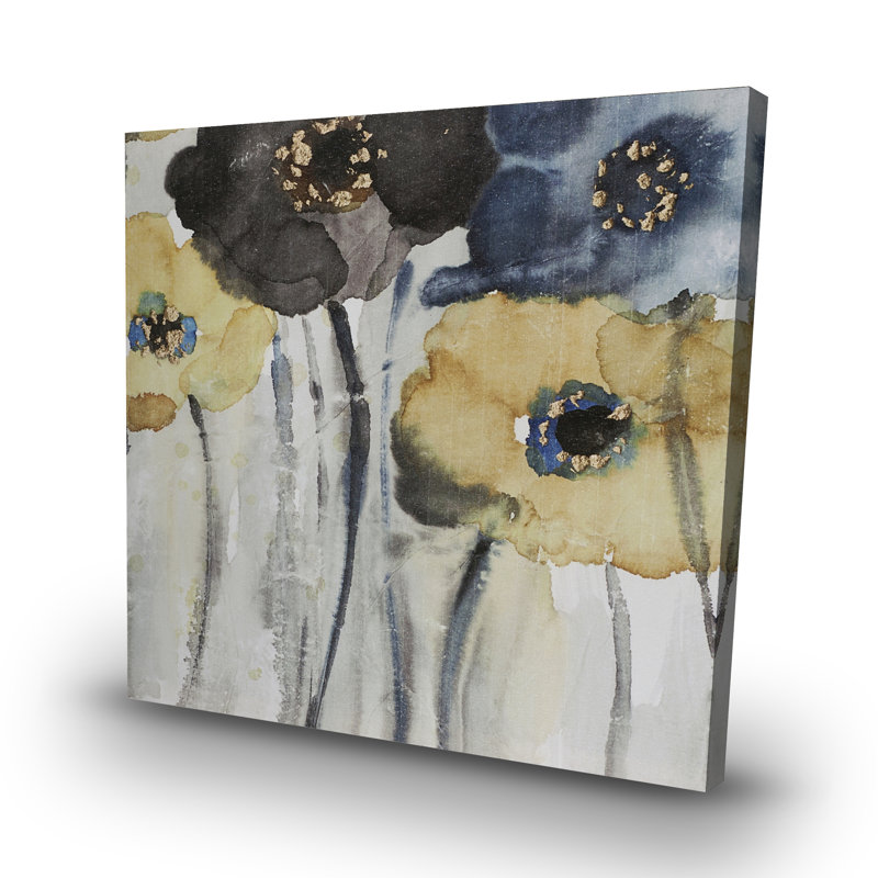 flowers - 32"x32" art on canvas