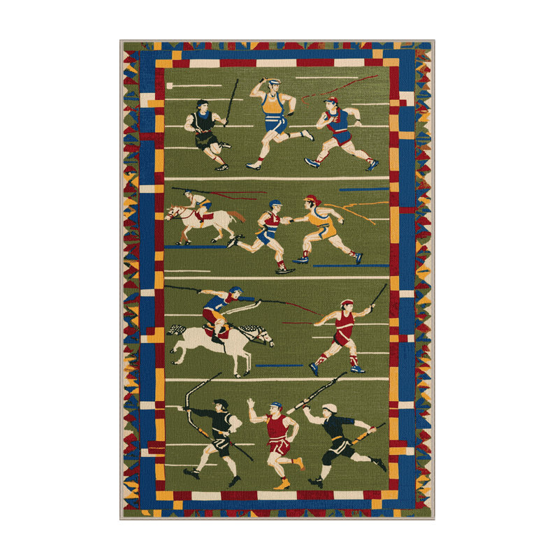  Tapis lavable Pentathlon Sports, Rectangle 7 pi x 9 pi