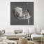 Élégance sur toile par Daleno, reproduction d'art-92588630