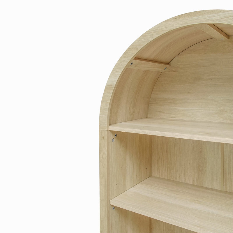 Grande armoire de rangement arquée 70,20 "