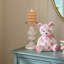 Rosy Check Medium Pillar Candlestick