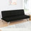 Joel Upholstered Tufted Convertible Sofa Bed