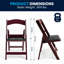 Chaises pliantes avec sièges rembourrés Thornfeldt-1704201415