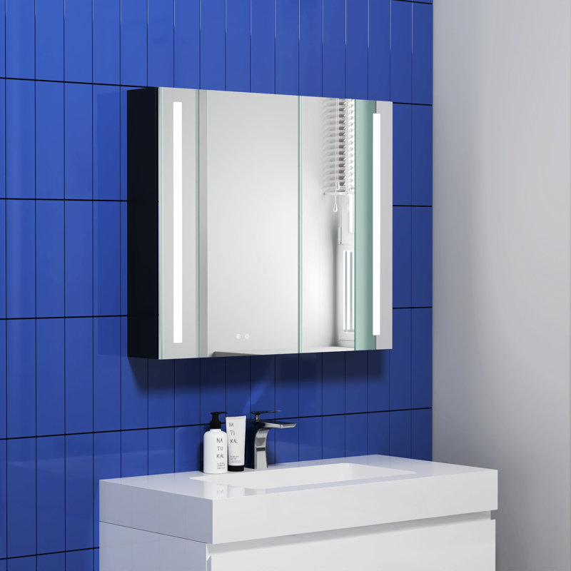 Miroir mural Bitha, H 25,6 po x l 19,7 po