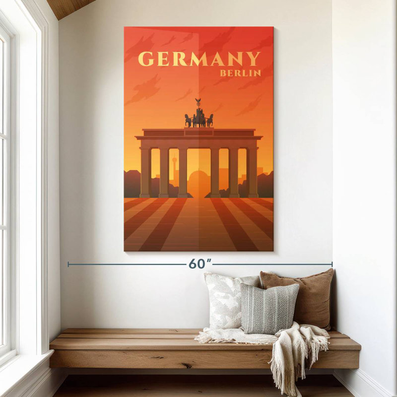 Sireci German Brandenburg Gate, 51" H x 34" W