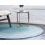 Tapis bleu turquoise Wingate-40285620