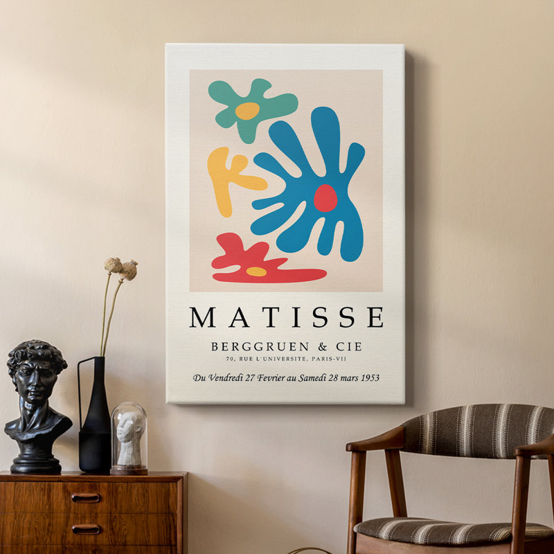 Matisse Lxxix, reproduction d'art encadrée sur mesure, galerie Cavas, H 27 po x l 18 po