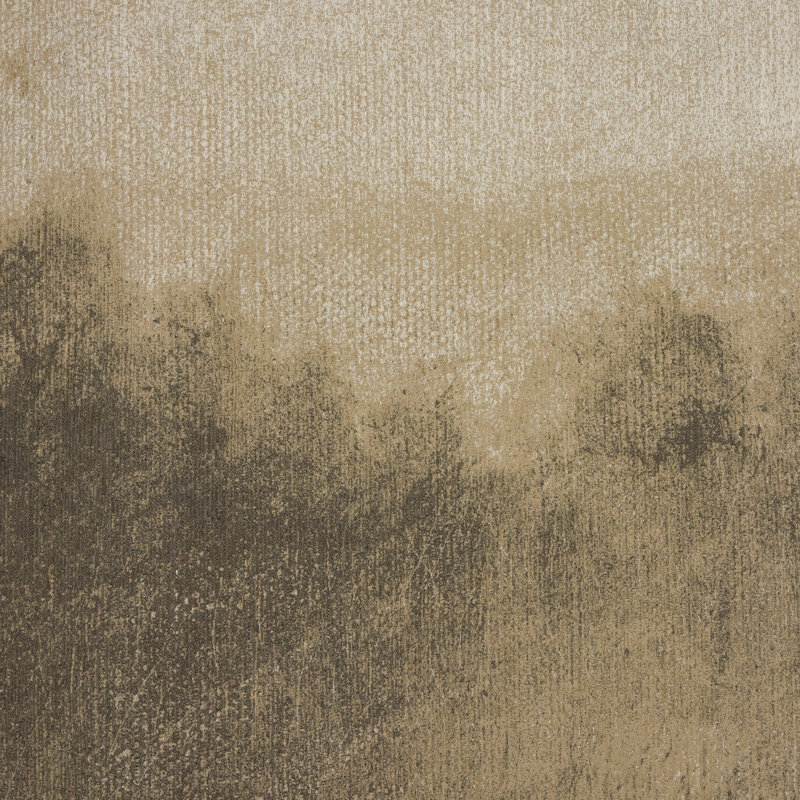 Hillside Haze By Aileen Fitzgerald And Hanger, Red Brown Oak