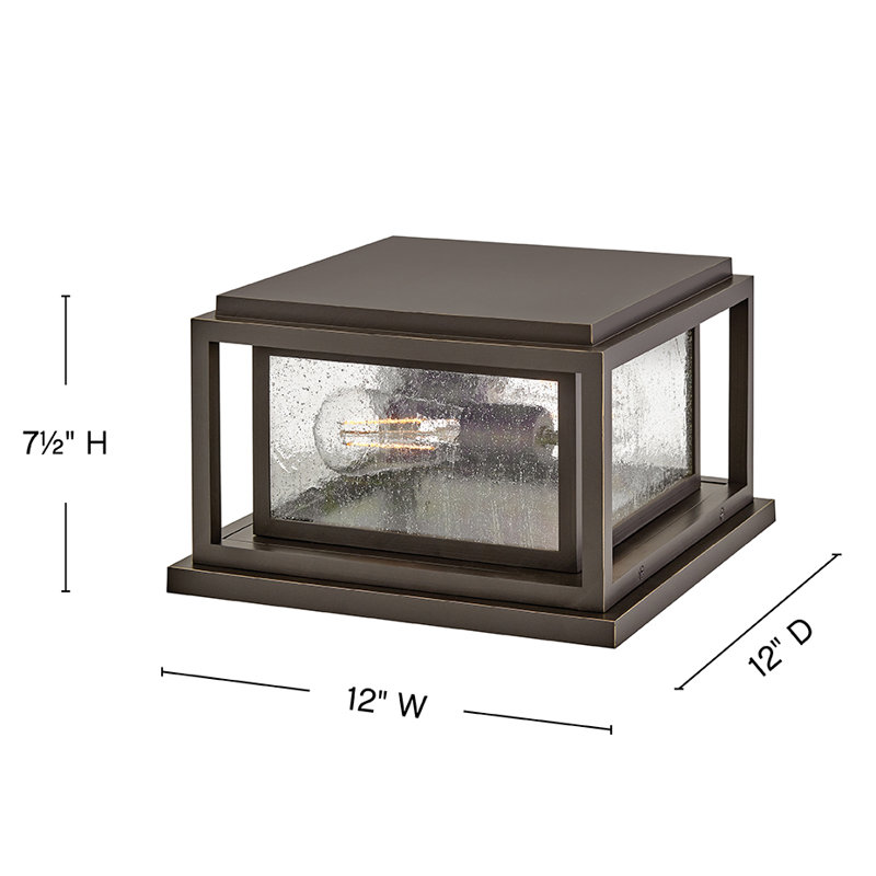 Hinkley Republic Outdoor Pier Mount, Bronze