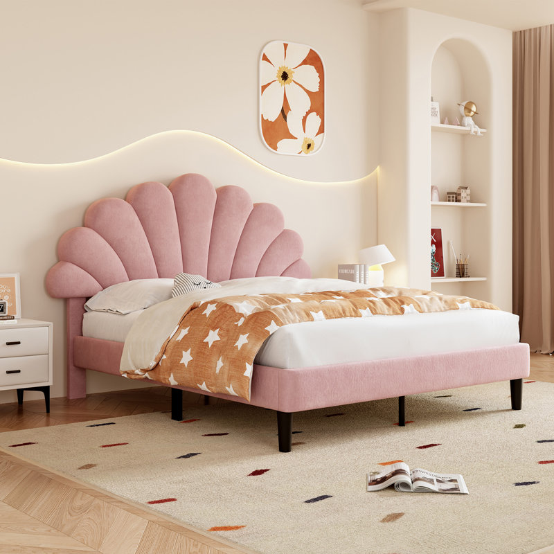 Bed, Double (4'6), Pink