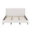 Lit plateforme tapissier Modern Ivory