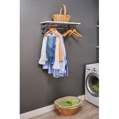 Wall Control 10-LDX-300WW Deluxe Laundry Room Organizer