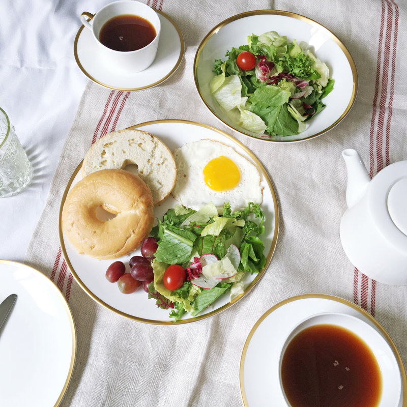 Golden Edge Bone China Charger