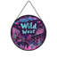 Panneau de vitrail Neon Wild West Town-680915467
