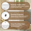 Meuble-lavabo 24 po avec lavabo, armoire en MDF avec structure en bois massif, 1 tiroir divisé et 2 portes à fermeture douce avec double tablette sur la porte, meuble-lavabo autoportant-1418259831