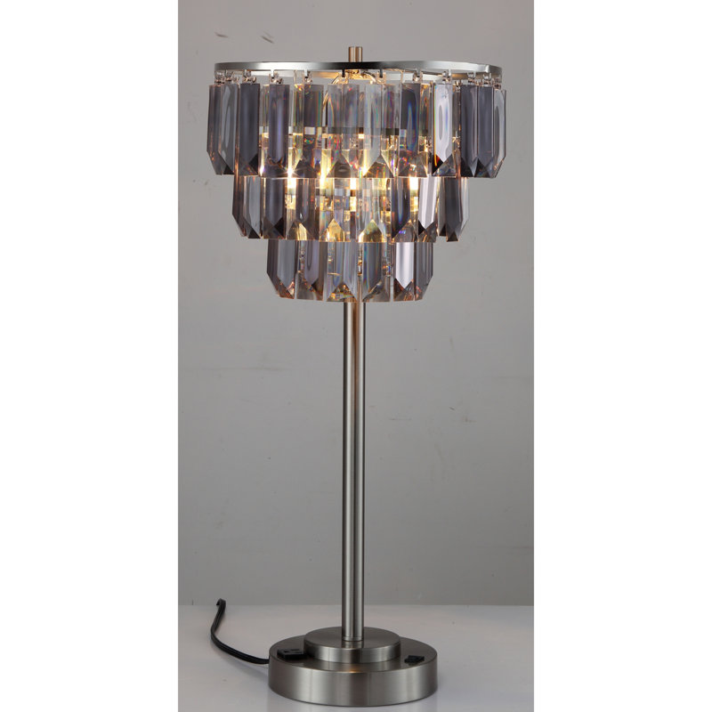 Lampe de table élégante, Fumée