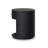 Amelia Oval One Drawer Nightstand-Black Linen-1516349700