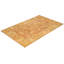 Tapis orange en laine noué à la main de conception unique 6 pi 1 po x 9 pi 5 po Rowyn