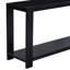 Console avec tablette fonctionnelle pour le couloir - Noir 55,77 Lb