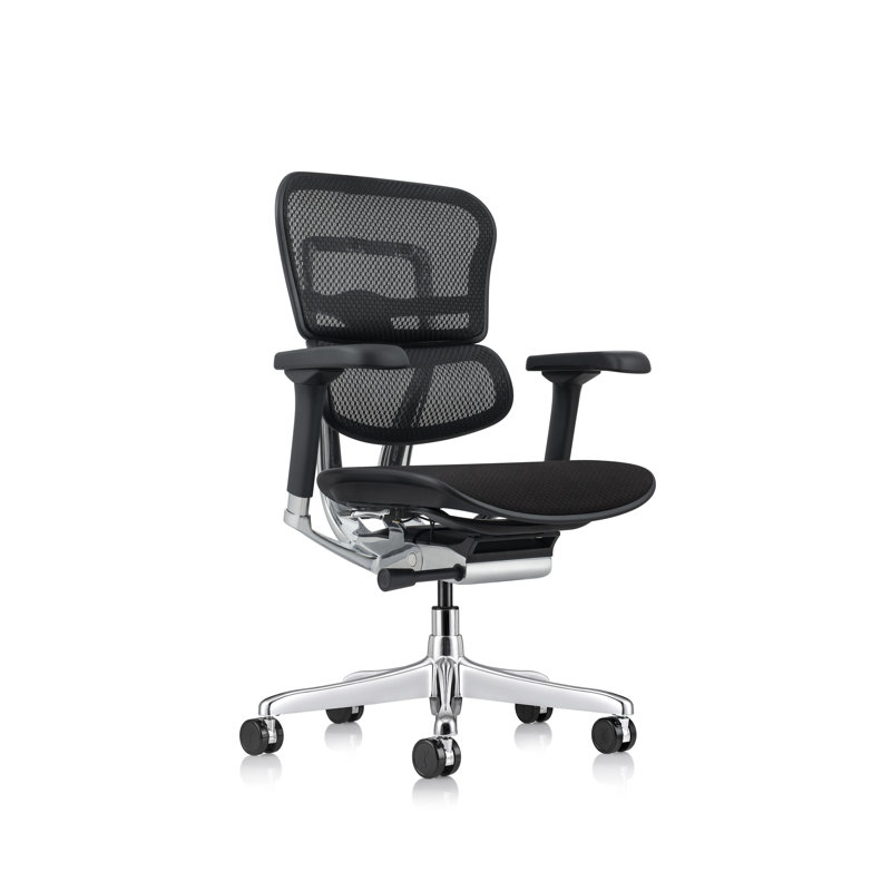 Ergohuman ME8ERG High Back Ergonomic Mesh Office Desk Chair, Black - Generation 2