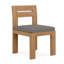 Beja Outdoor Teak Dining Side Chair-1445009110