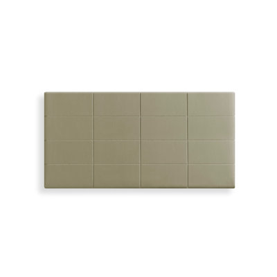Raglen Upholstered Velvet Panel Headboard