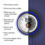 Horloge murale 12 po Miller Lite
