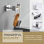 Crochet double pour salle de bain mural-93705841
