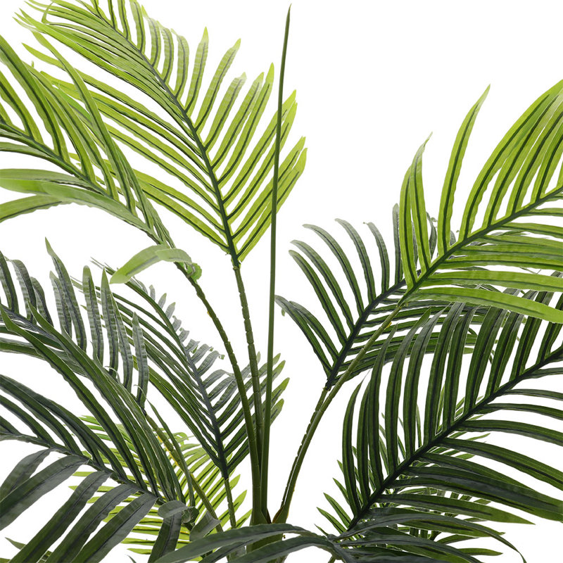 Artificial Bamboo Palm Tree Plant in Pot Indoor Living Room Plant Decor, 150cm H x 18cm W x 18cm D