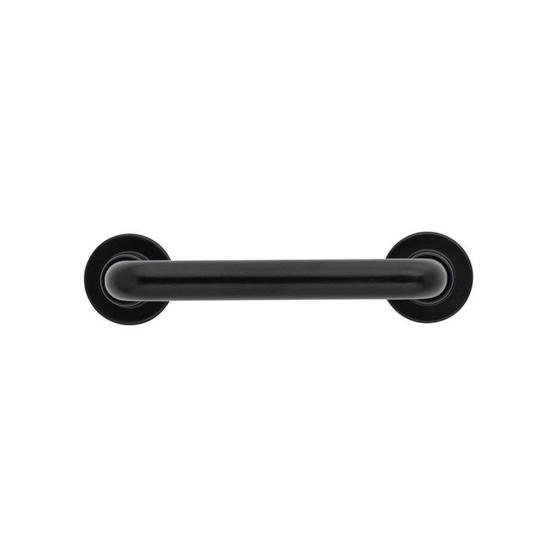 Urbane Collection Pull 3-3/4 Inch (96Mm) Center To Center Brushed Golden Brass Finish, Matte Black, 3"