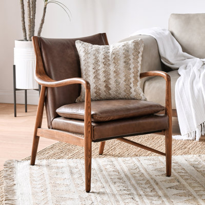 Kareem Club Chair Brown