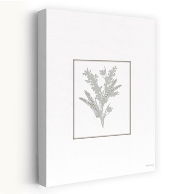 Silhouette botanique contemporaine III, art floral