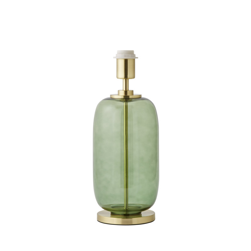Remko Glass Table Lamp, Green