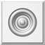 Rosette standard Sedgwick Bullseye avec bord biseauté-40411027